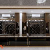 Thiết kế tiệm vàng KIM SOL sang trọng và đẳng cấp  